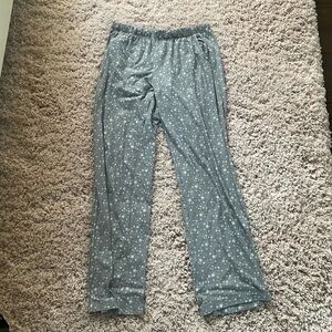 Grey star pyjama pants